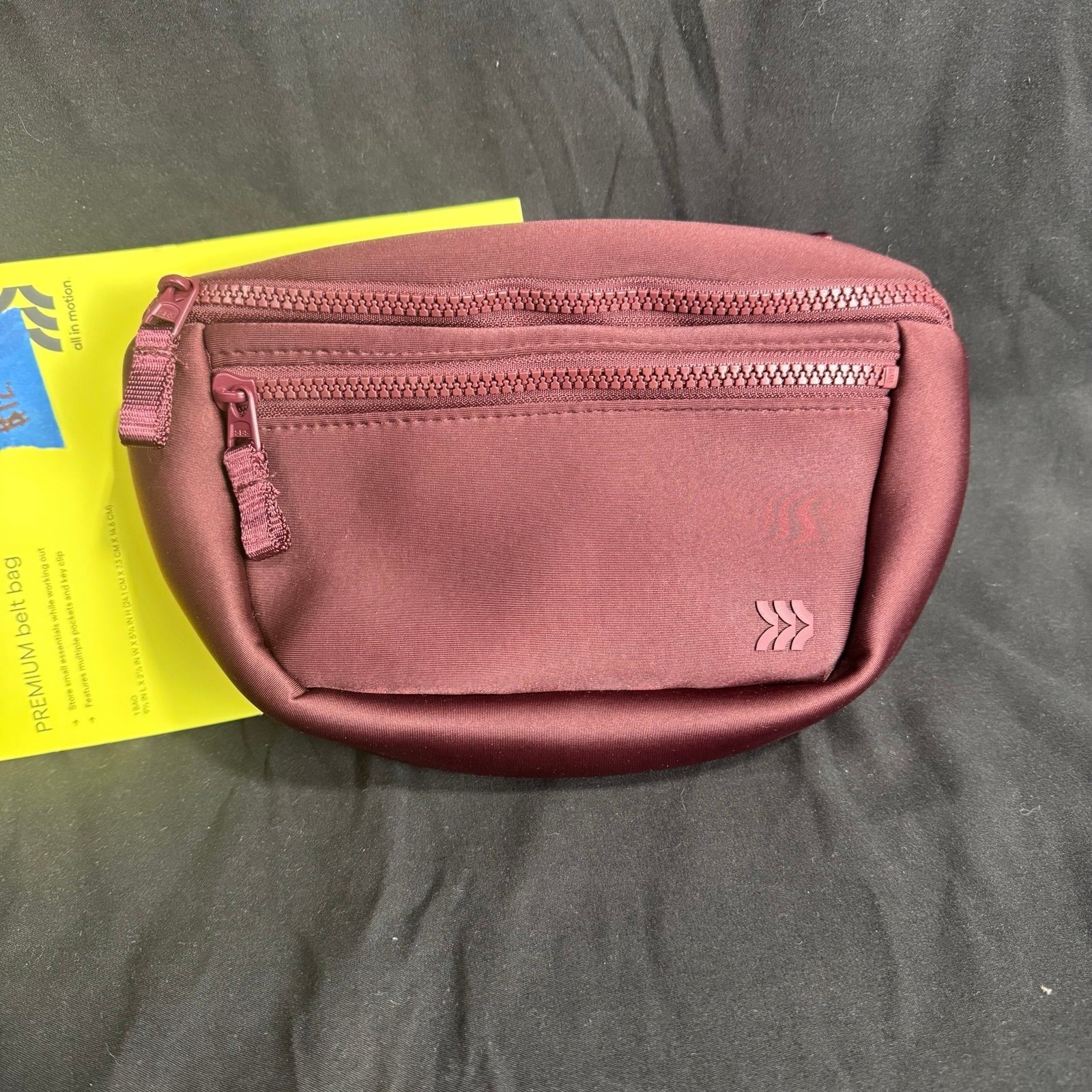 Premium Belt Bag - All In Motion Maroon
